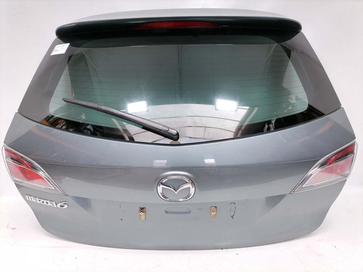 Mazda 6 GH original Heckklappe mit Heckscheibe Graumetallic Kombi Bj.2011